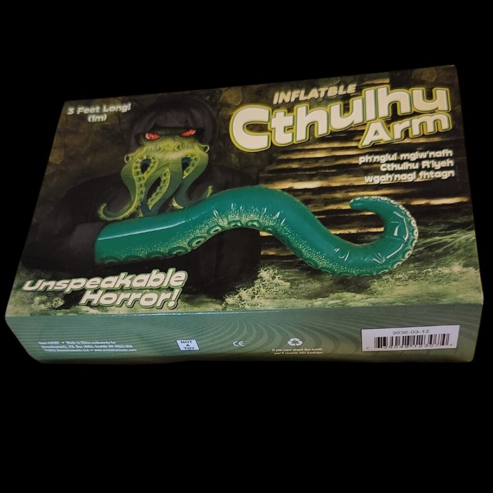 Inflatable Cthulhu arm, a novelty item or costum accessory